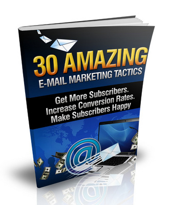 Product picture 30 Amazing Email Marketing Tactics 