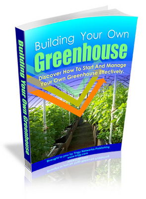 Product picture Building Your Own Greenhouse 