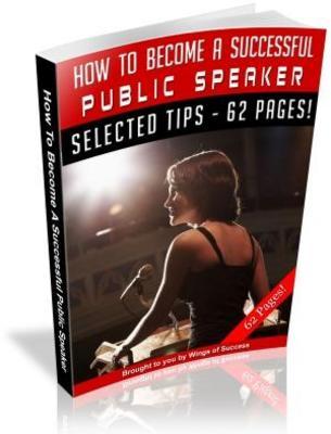 Product picture How To Become Successful Public Speaker 