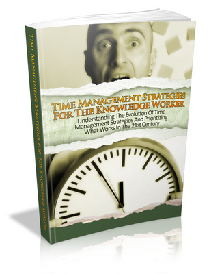 Product picture Time Management Strategies For Knowledge Worker (MRR)