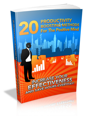 Product picture 20 Productivity Boosting Methods For The Positive M....