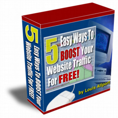 Product picture 5 Easy Ways To Boost Your Website Traffic For Free