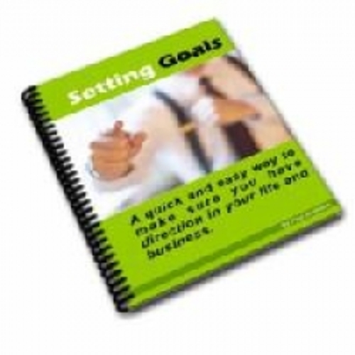 Product picture  Setting Goals
